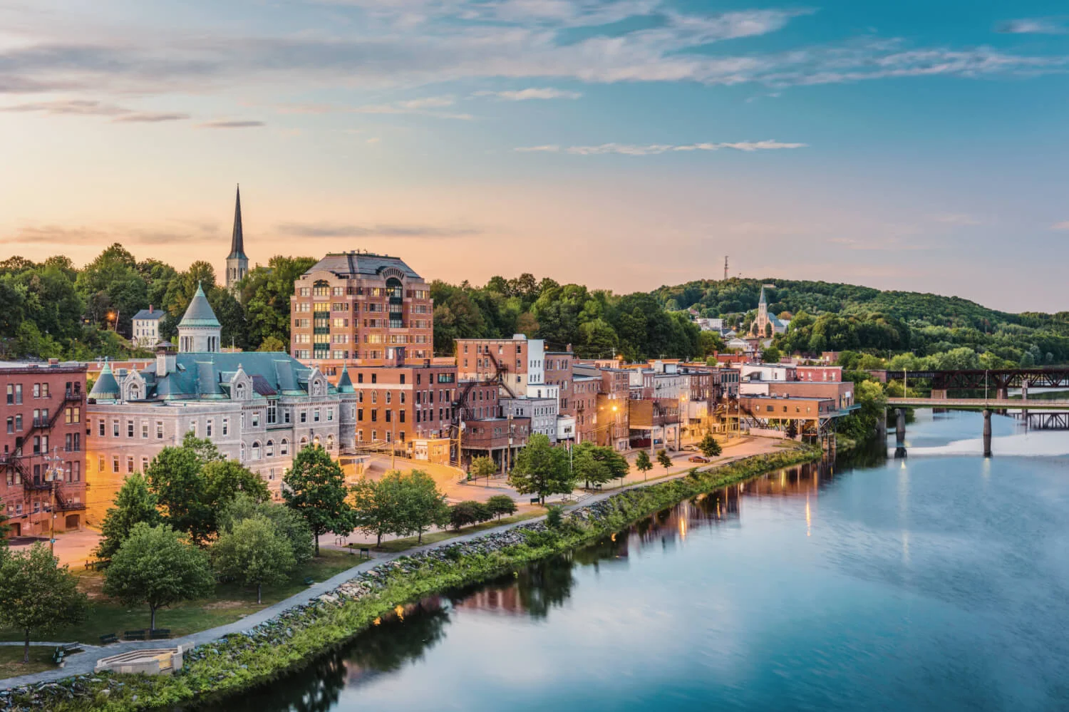 About BVT 1 a city next to a body of water